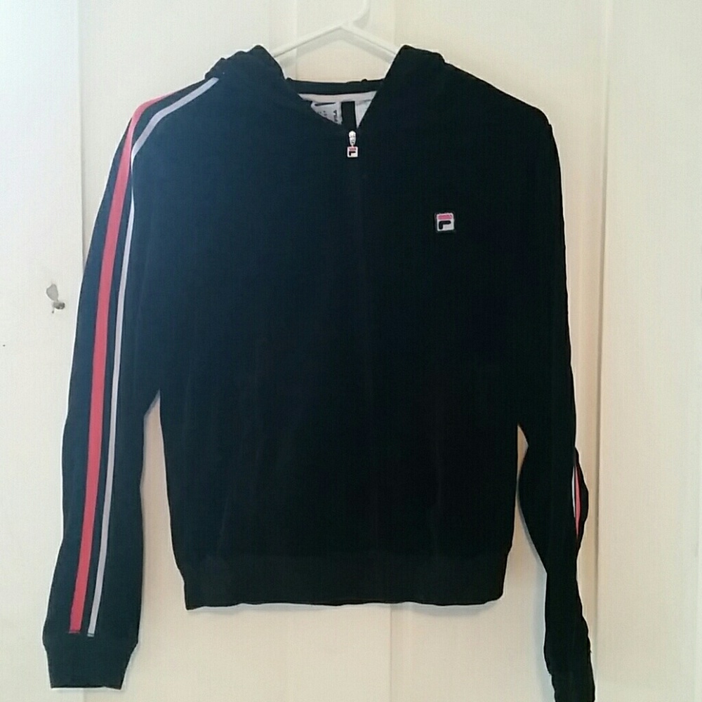 Zip up track jacket